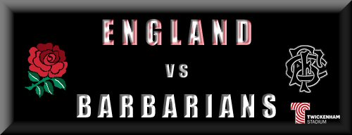 England vs Barbarians